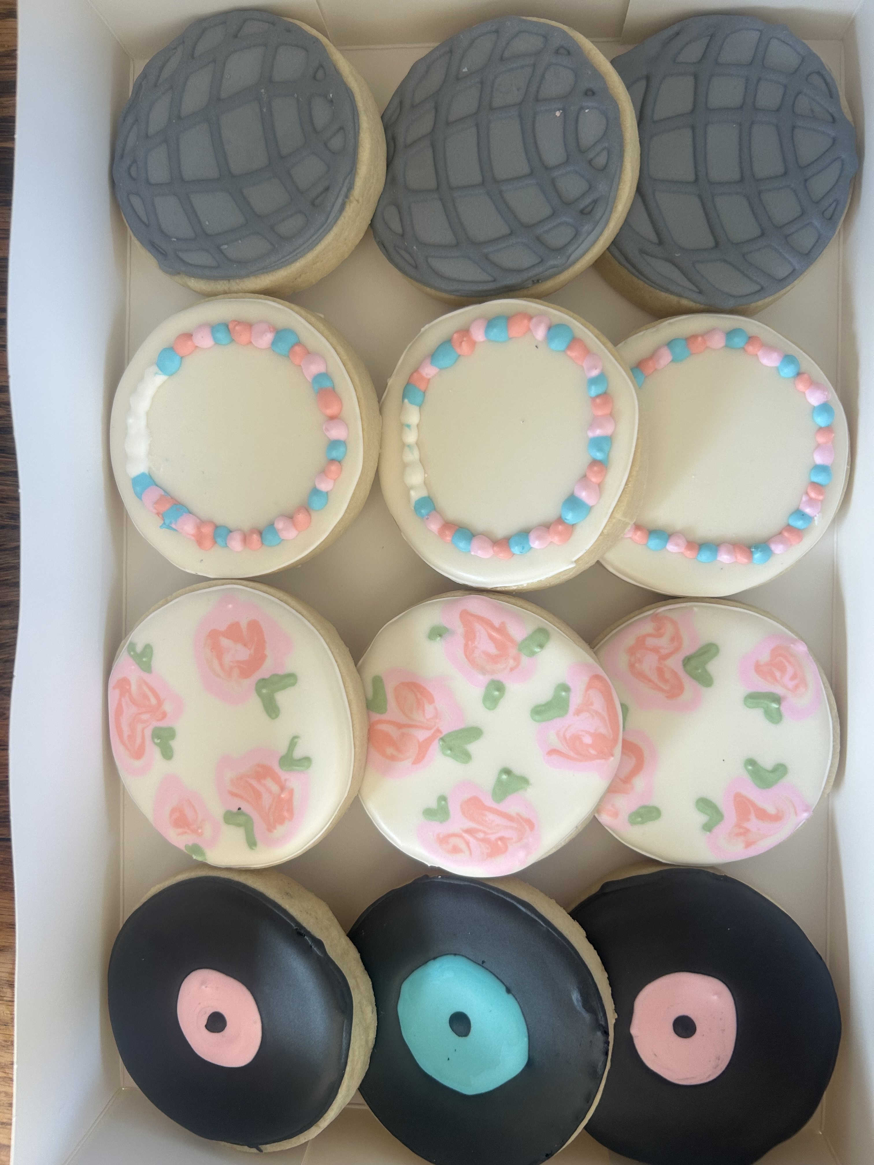Custom decorated sugar cookies